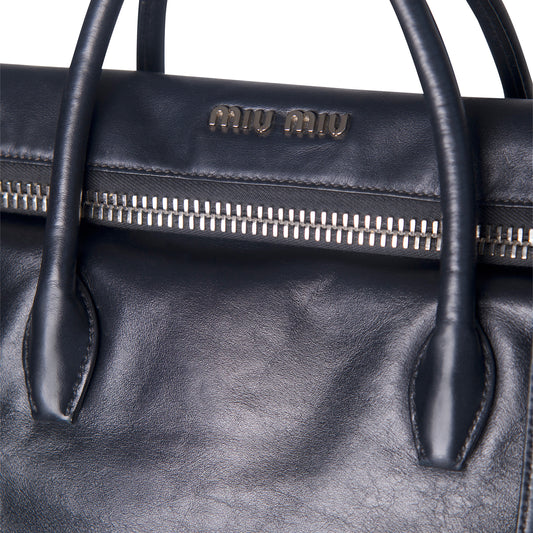 Miu Miu Vitello Milleni Leather 2way Bag
