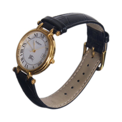 Burberry 26760 Black Leather Strap Watch