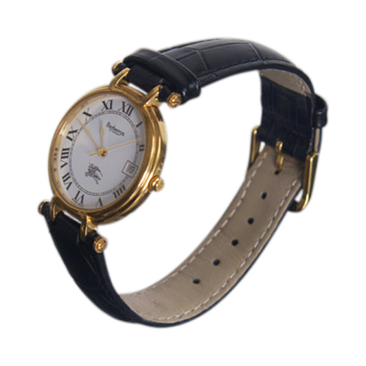 Burberry 26760 Black Leather Strap Watch
