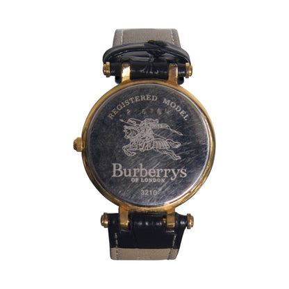 Burberry 26760 Black Leather Strap Watch
