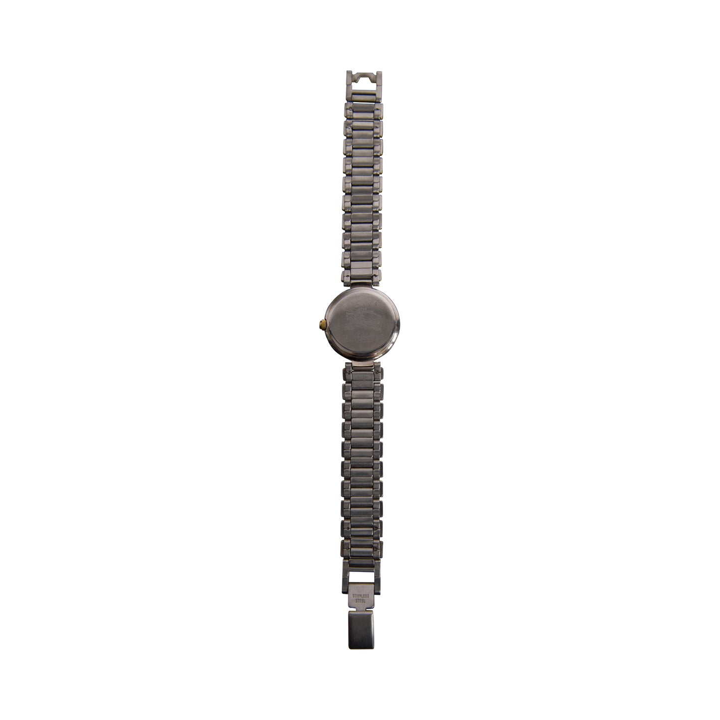 Burberry Two Tone 32471 Metal Strap Watch