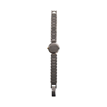 Burberry Two Tone 32471 Metal Strap Watch