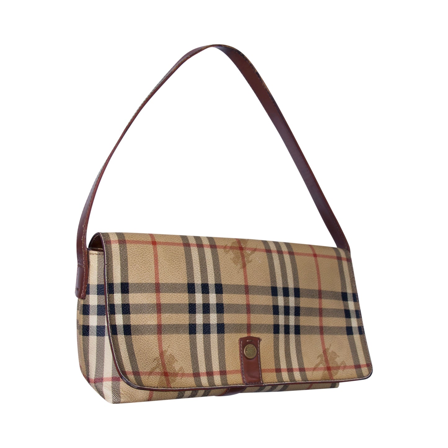 Burberry Nova Check PVC Shoulder Bag