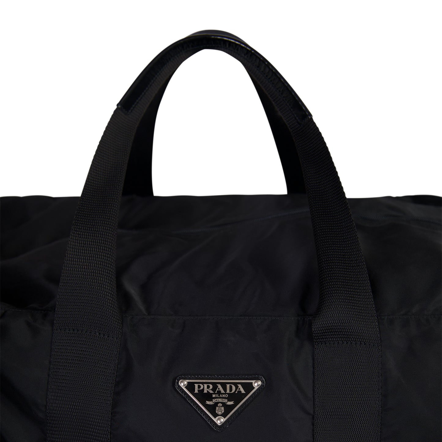 Prada Nylon Oversized Duffle Bag