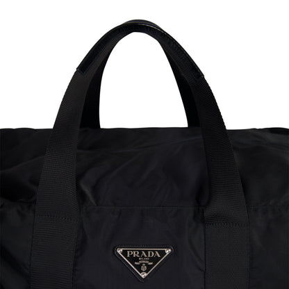 Prada Nylon Oversized Duffle Bag