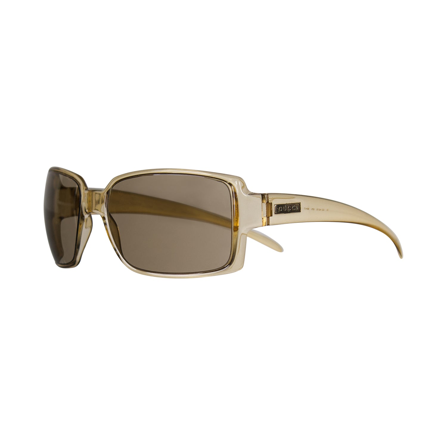 Gucci (GG1407/S) Clear Yellow Frame Sunglassess