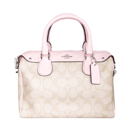 Coach Mini Bennett Pink Leather Satchel (F36702)