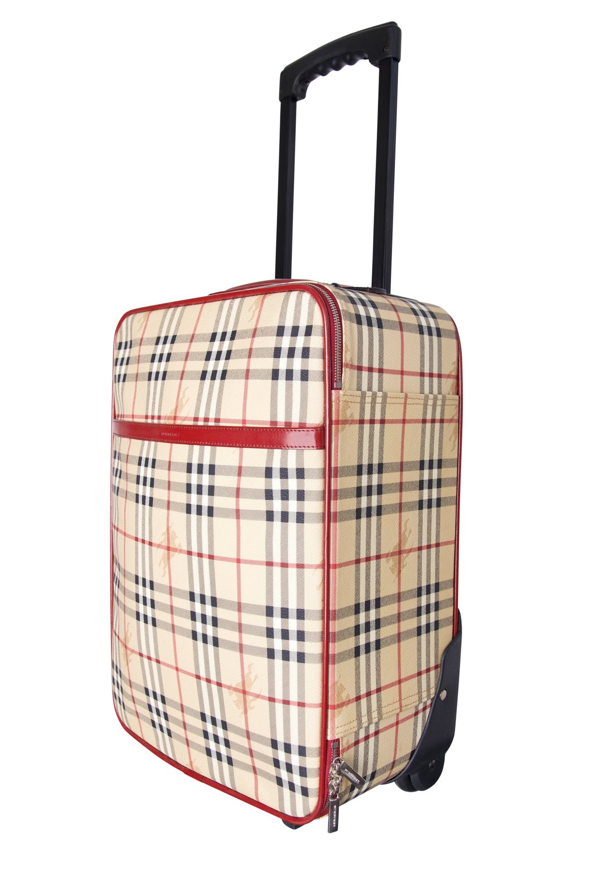 Burberry Horseferry Check Travel Suitcase (T-03-1)