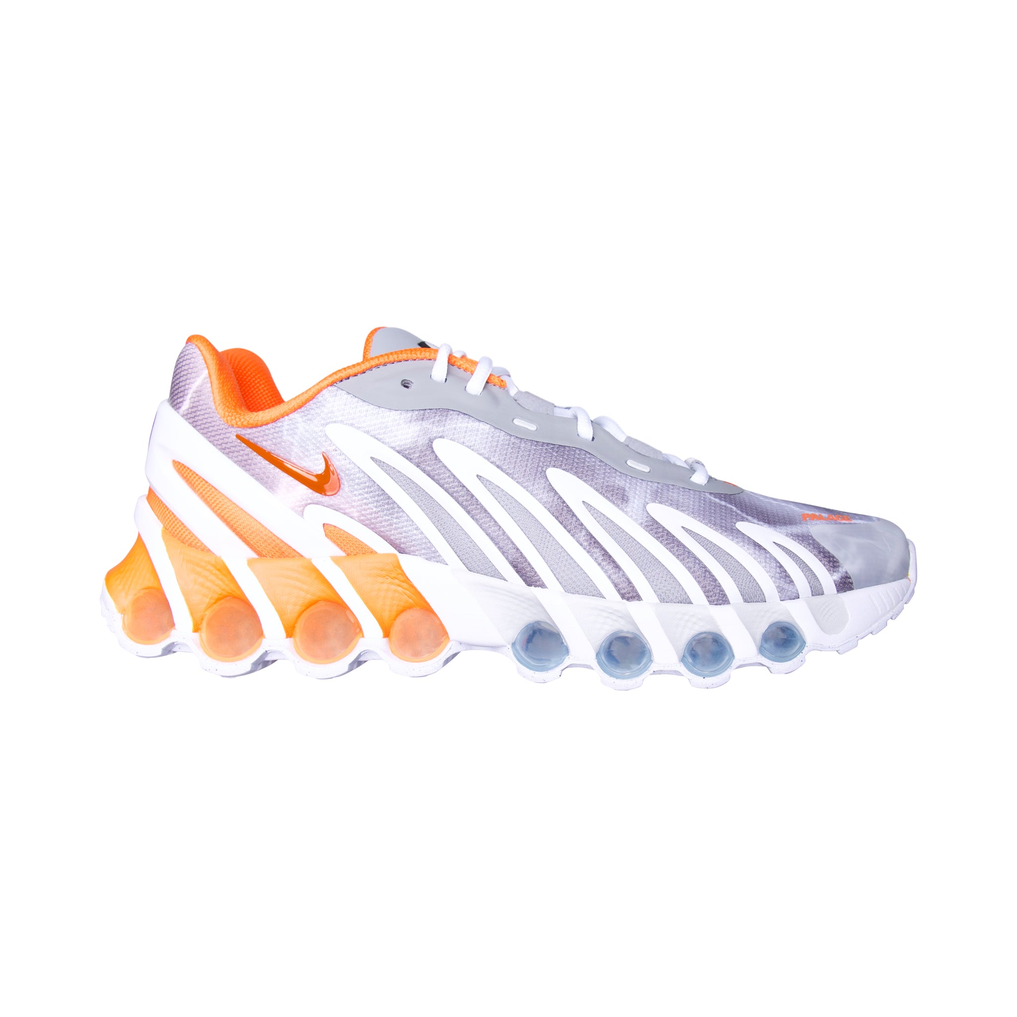 Palace x Nike Air Max DN8 Dusty Grey/Saftey Orange Trainers – Vintage