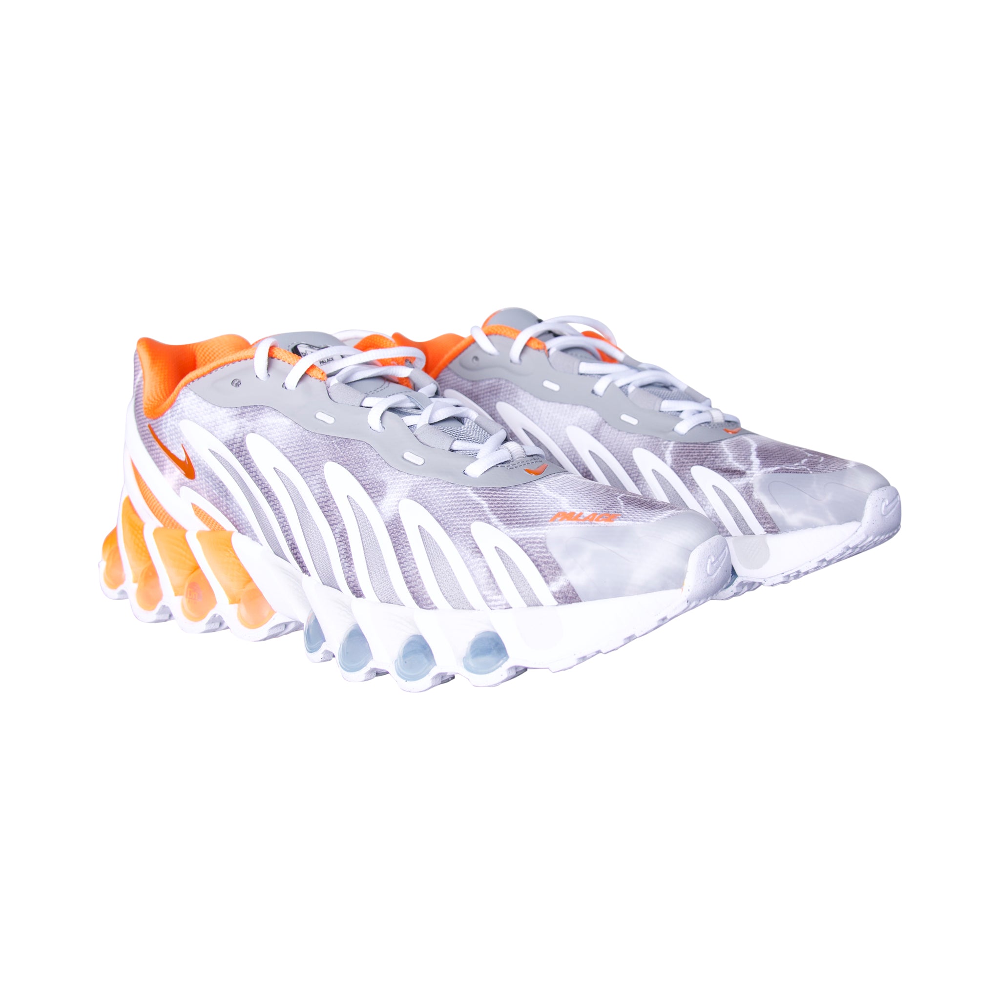 Palace x Nike Air Max DN8 Dusty Grey/Saftey Orange Trainers – Vintage