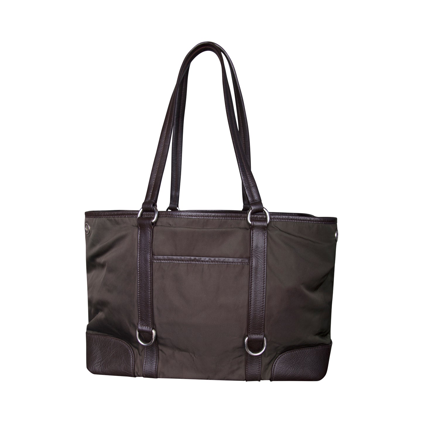 Prada Black Tessuto Nylon Large Holdall