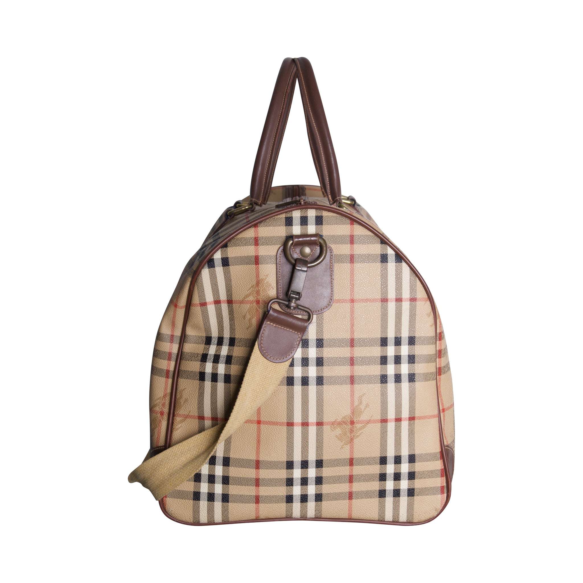 Burberry Nova Check Boston Travel Bag – Vintage