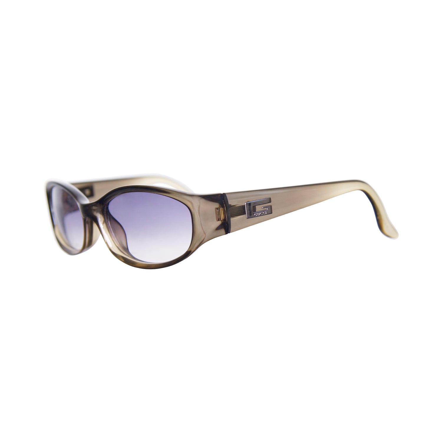 Gucci Green Gradient Curved Square Sunglasses (GG2456/S)
