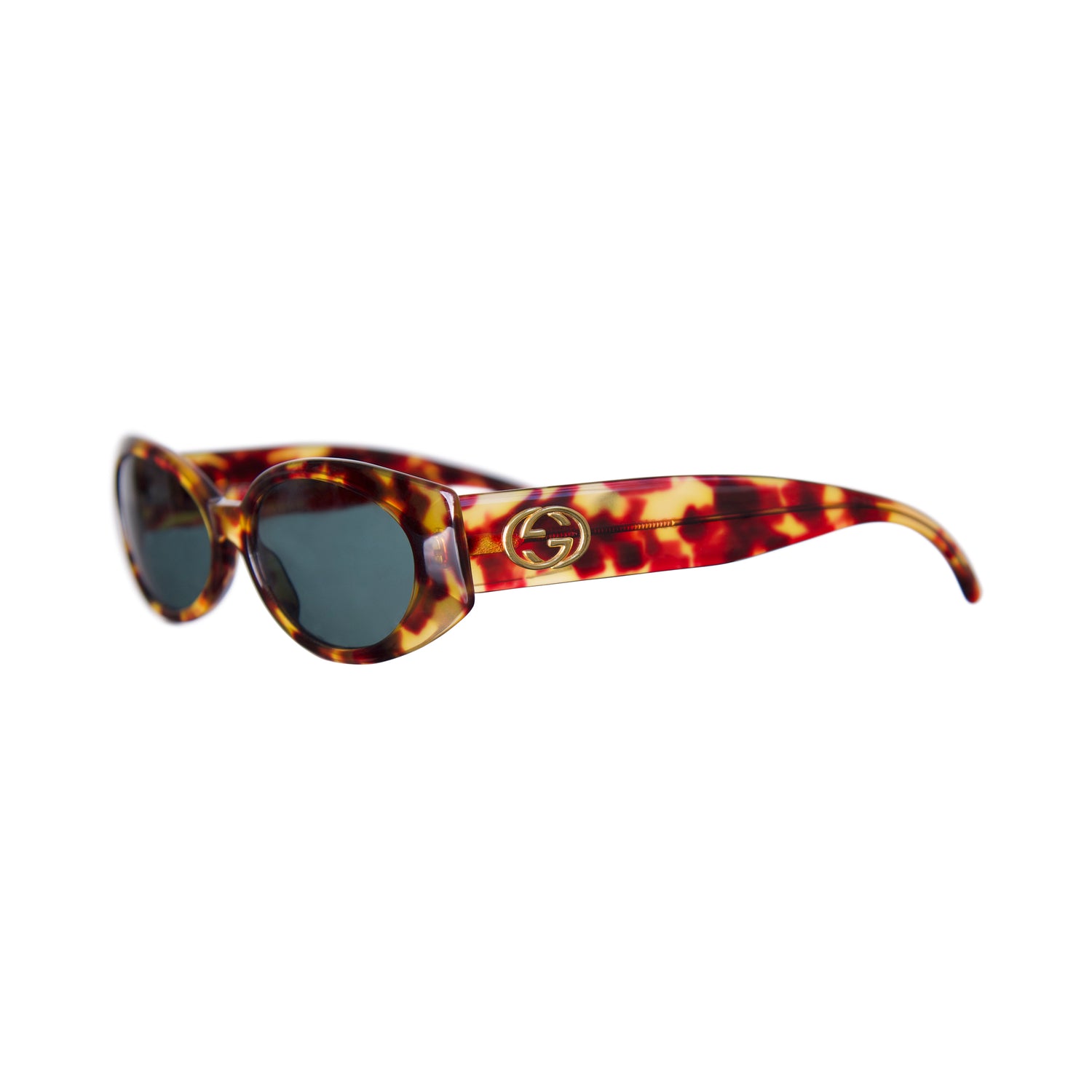 Gucci Tortishell Curved Sunglasses (GG2196/S)