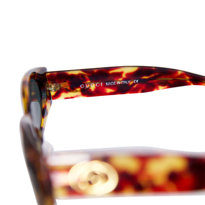 Gucci Tortishell Curved Sunglasses (GG2196/S) SC: 5782