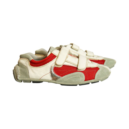 Prada Sport America Cup Low Tab Strap Trainers