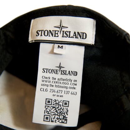 Stone Island Camo 6 Panel Compass Cap