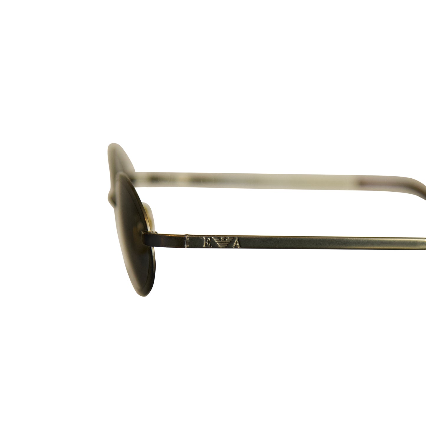 1990's Emporio Armani Wire Frame Frog-eye Sunglasses