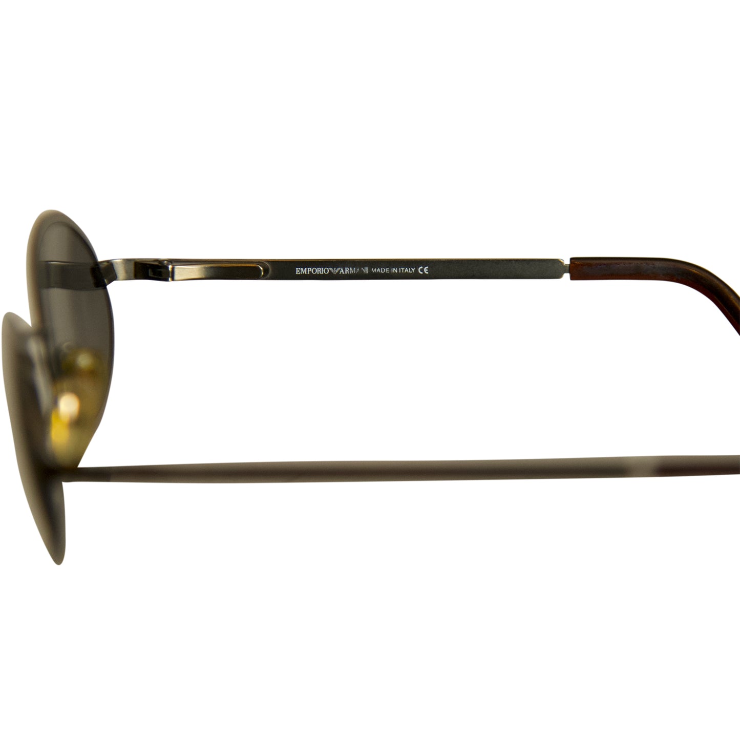 1990's Emporio Armani Wire Frame Frog-eye Sunglasses