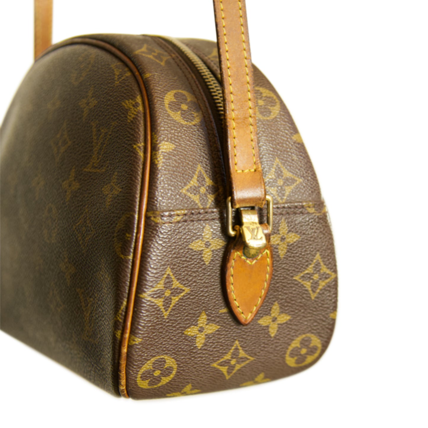 Y1999 Louis Vuitton Blois Leather Monogram Shoulder Bag