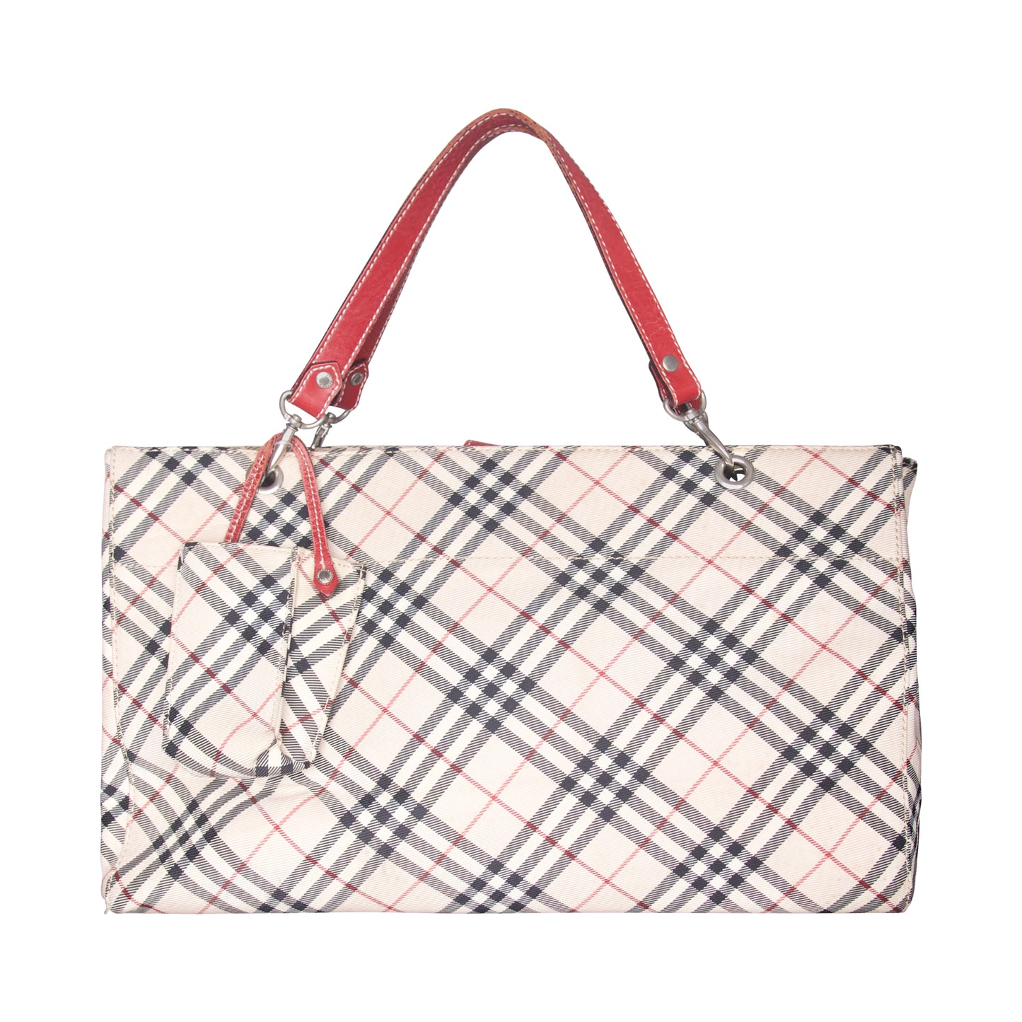Burberry Nova Check Square Tote Bag