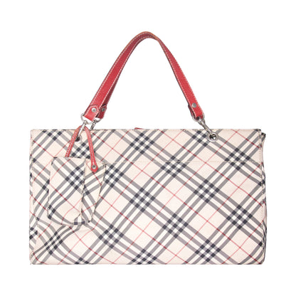 Burberry Nova Check Square Tote Bag