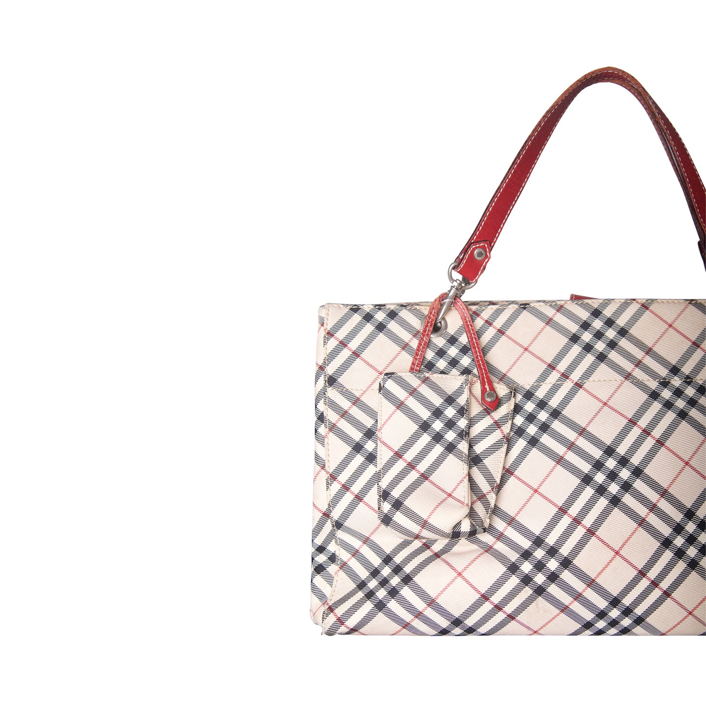 Burberry Nova Check Square Tote Bag