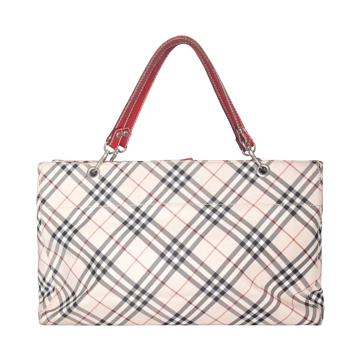 Burberry Nova Check Square Tote Bag