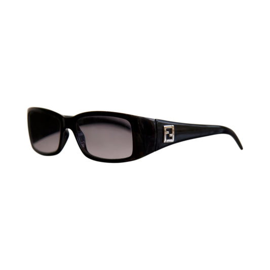 Fendi FS5093 Black Sheild Sunglasses