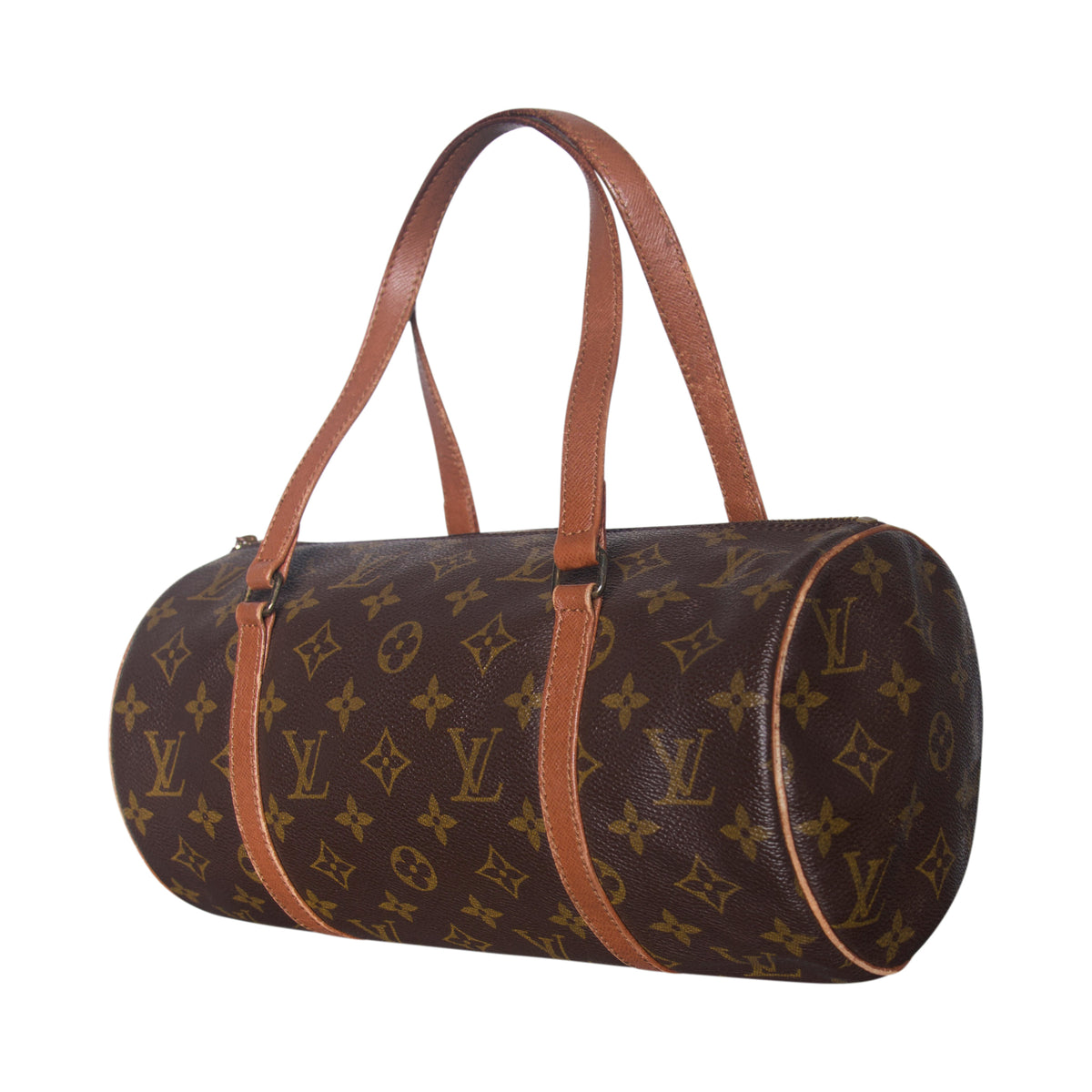 Louis Vuitton Canvas Monogram Papillion Handbag FA:276 (MM389)