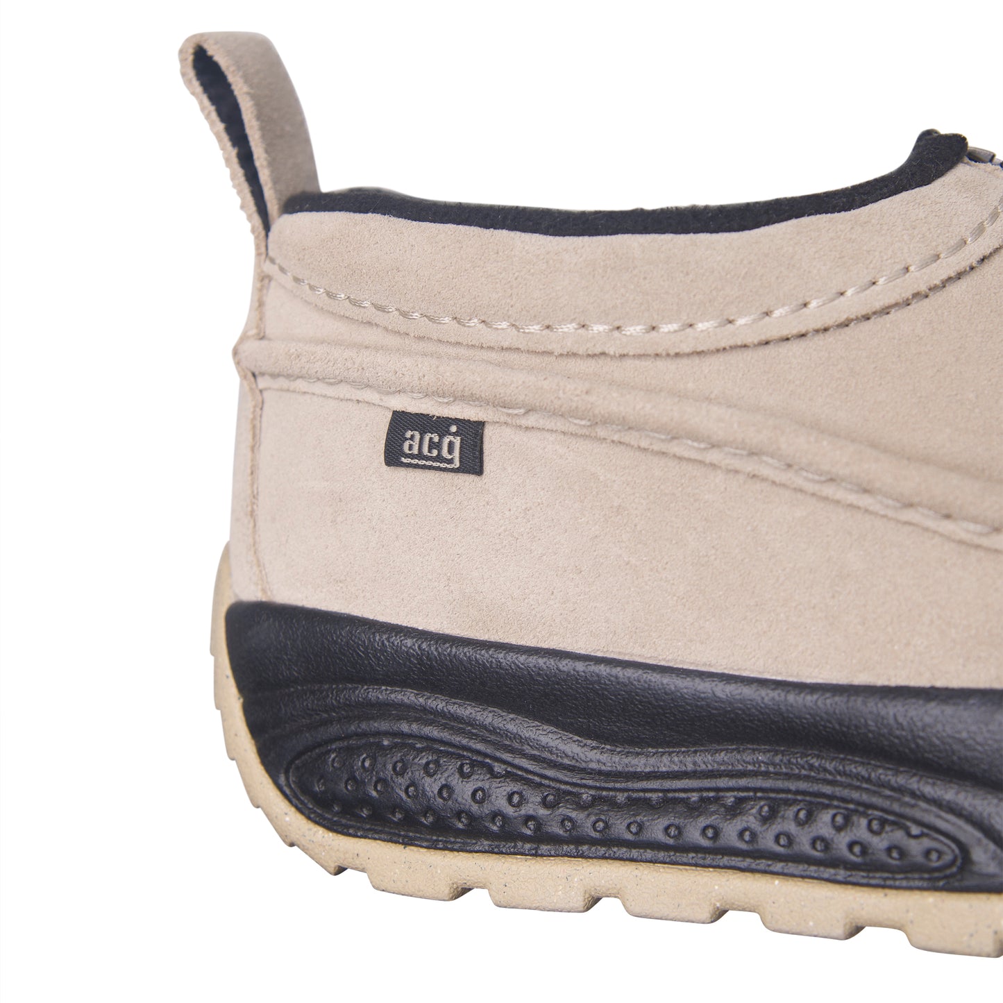 NIKE ACG Lazy Khaki Suede Platformed Sneakers