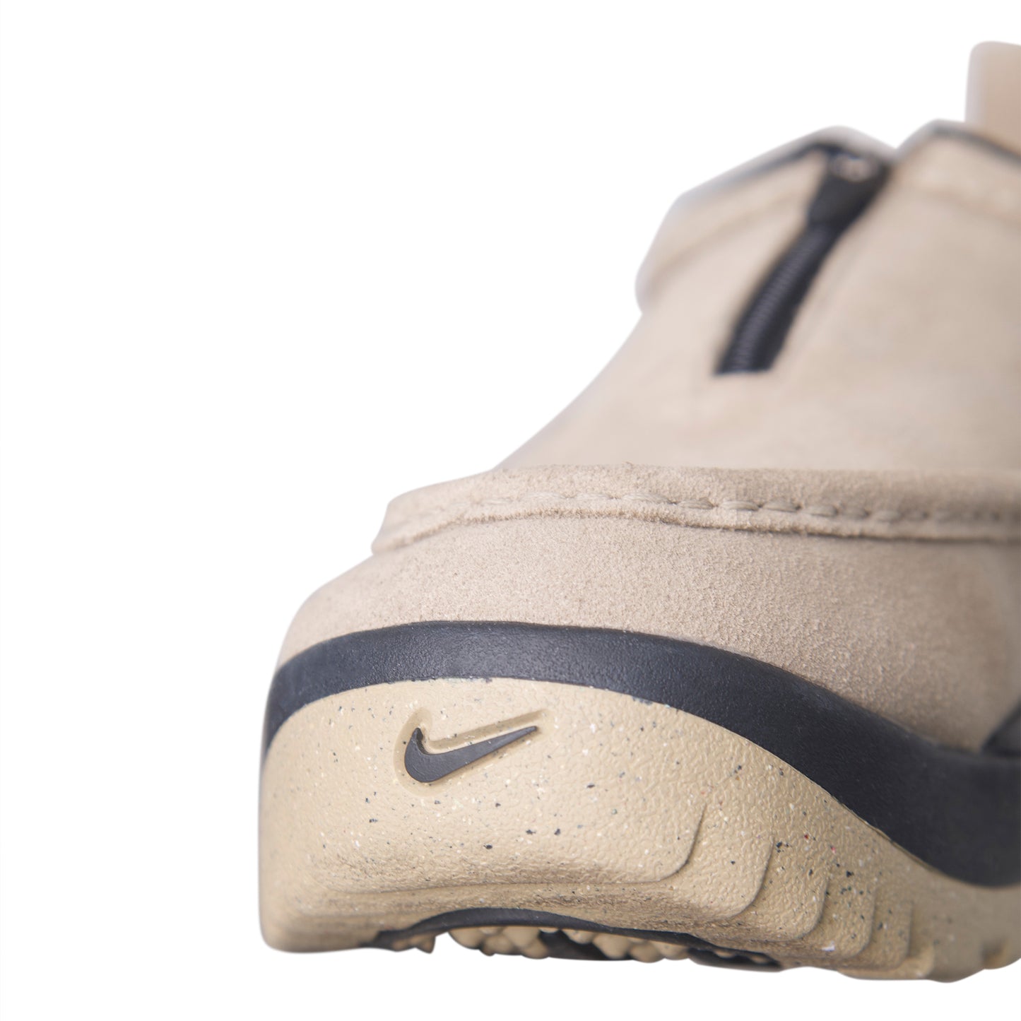 NIKE ACG Lazy Khaki Suede Platformed Sneakers