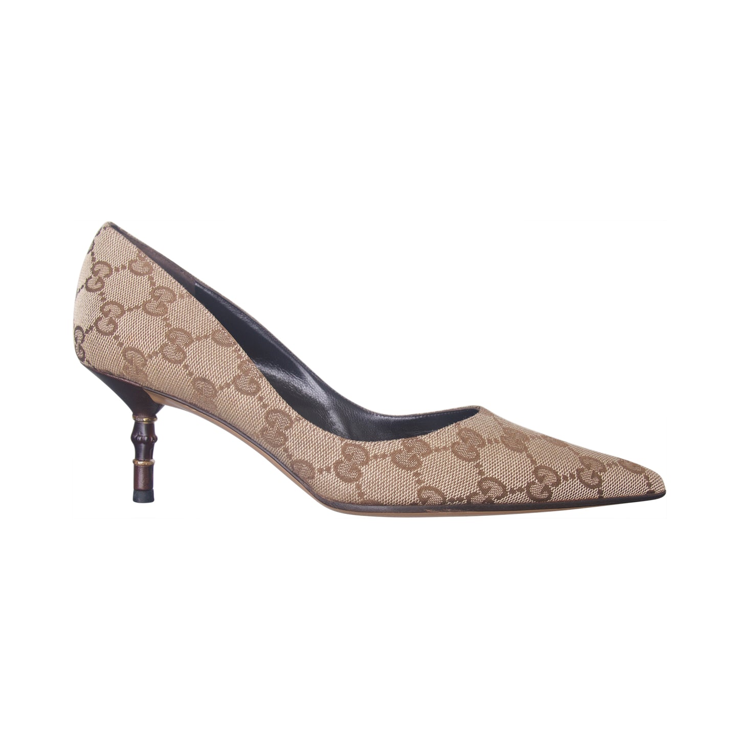 Gucci GG Monogram Canvas Heels