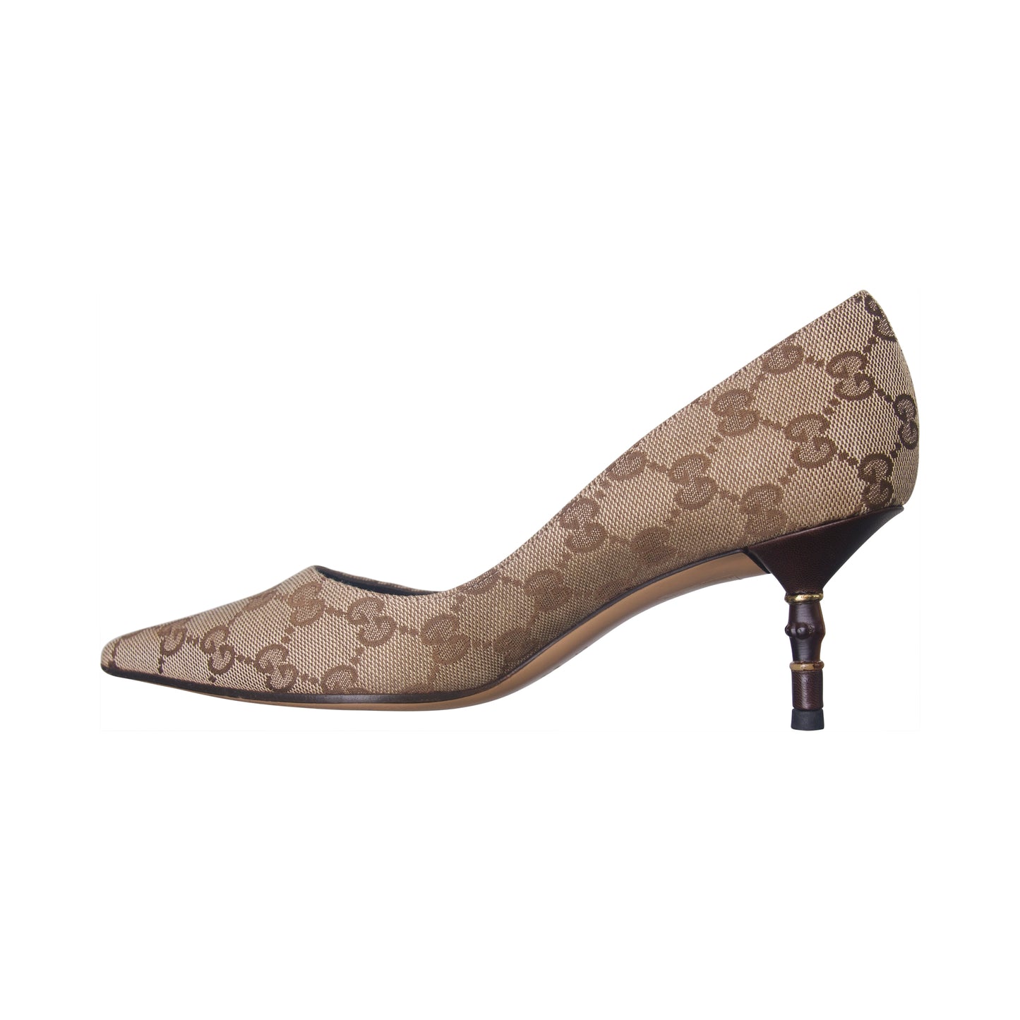 Gucci GG Monogram Canvas Heels