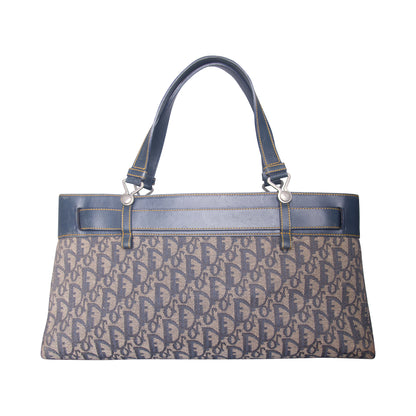2000's Christian Dior Monogram Trotter Buckle Front Handbag