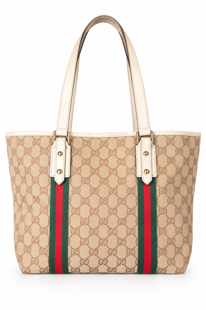 Gucci GG Cloth Canvas Tote Bag