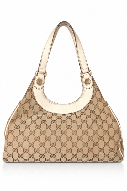 Gucci GG Monogram Canvas Hobo Shoulder Bag