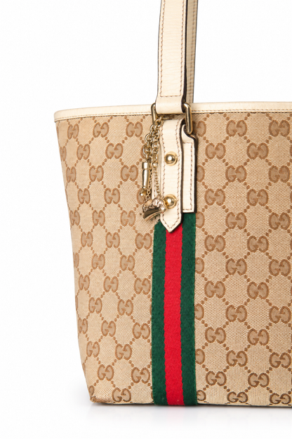 Gucci GG Cloth Canvas Tote Bag