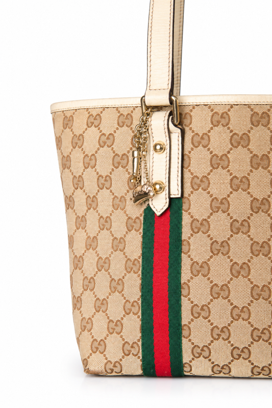 Gucci GG Cloth Canvas Tote Bag