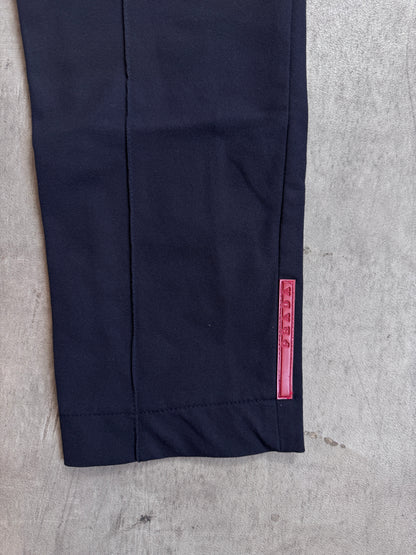 Prada Navy Stretch Capri's