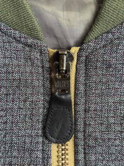 AD2017 Junya Watanabe Nylon Check M-A1 Bomber Jacket