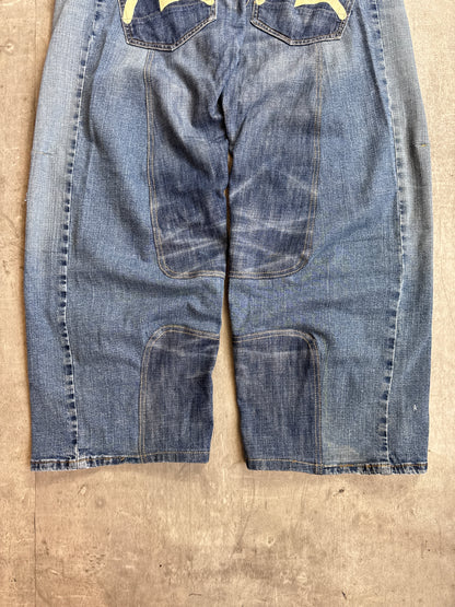 VT Rework: Evisu Reworked Washed Denim Jeans