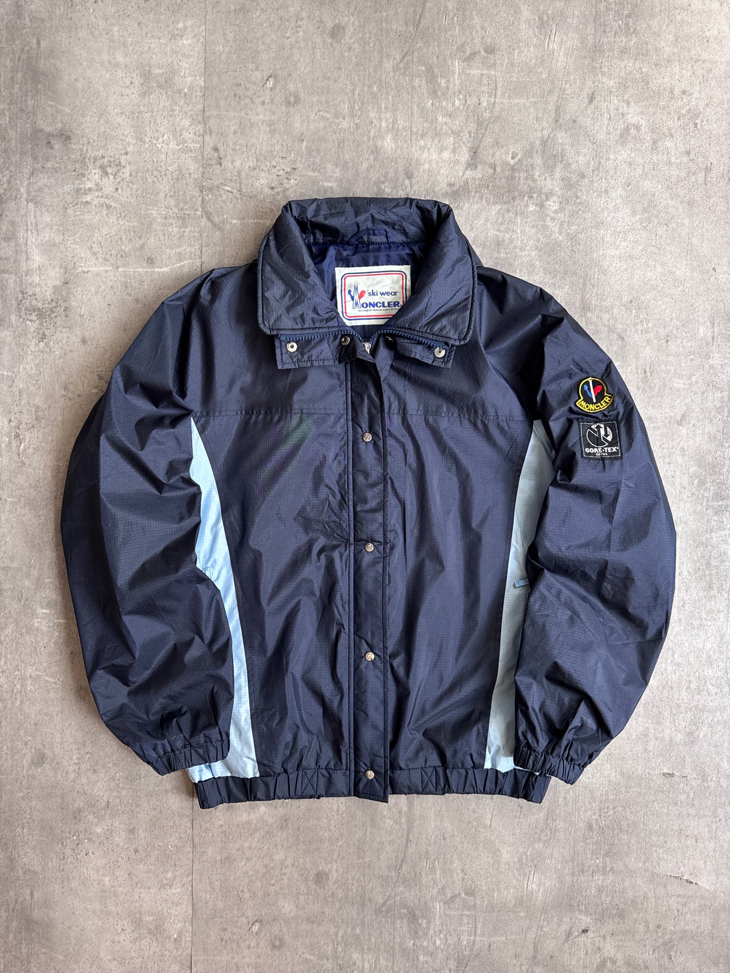 Moncler Two Tone Hooded Rain Jacket