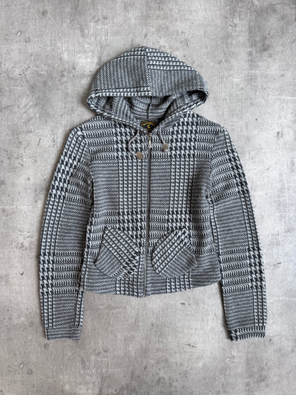 Vivienne Westwood Jumbo Houndstooth Knit Hoodie