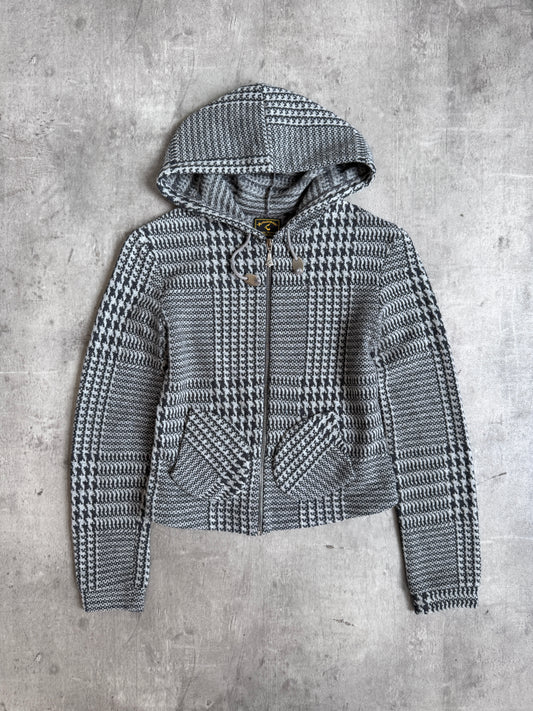 Vivienne Westwood Jumbo Houndstooth Knit Hoodie