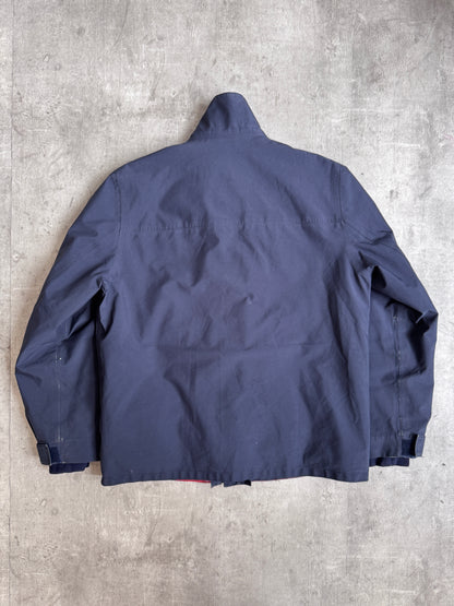 Prada Navy Drivers Jacket
