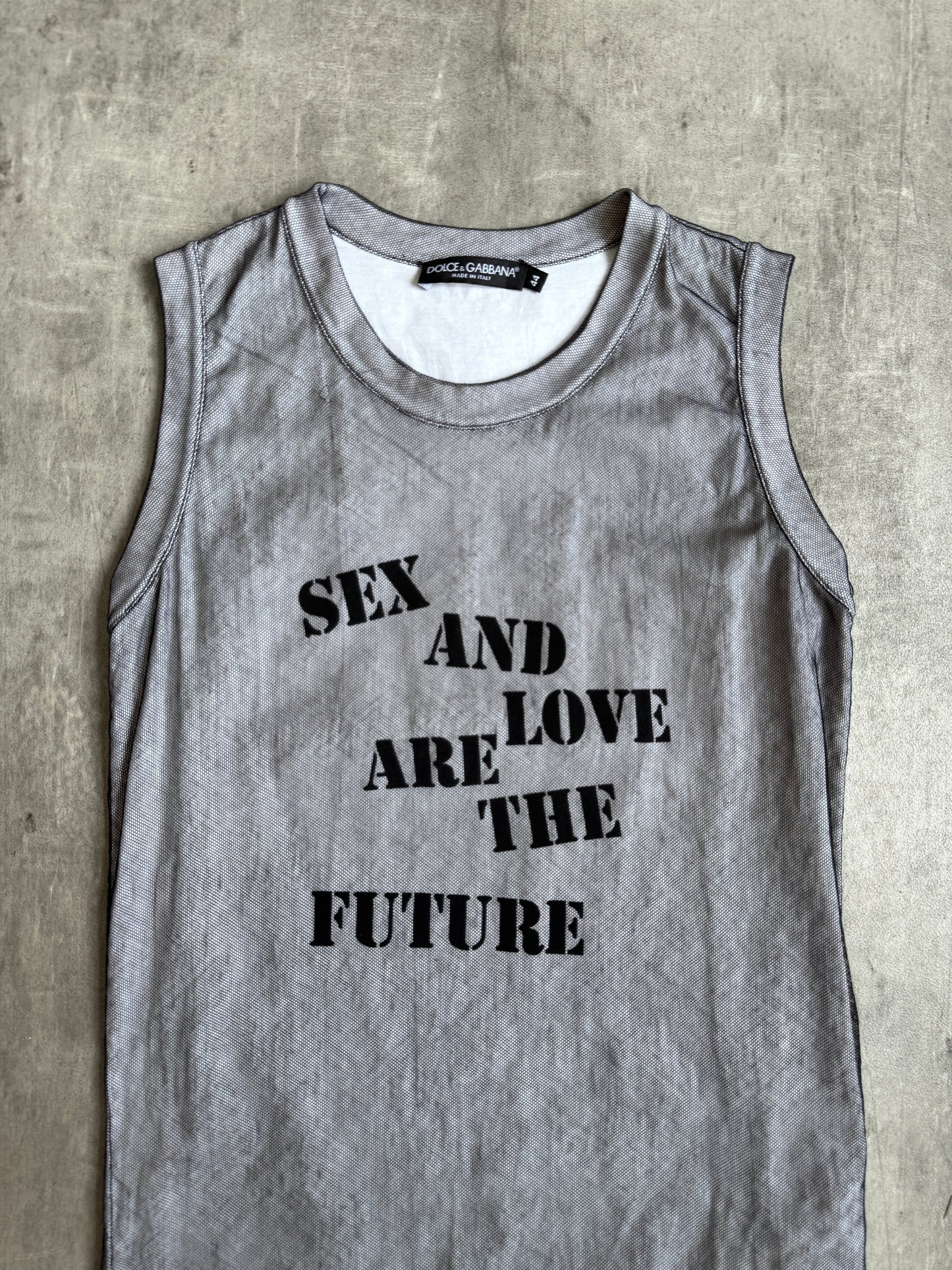 S/S 2003 Dolce and Gabbana SALATF Layered Tank Top