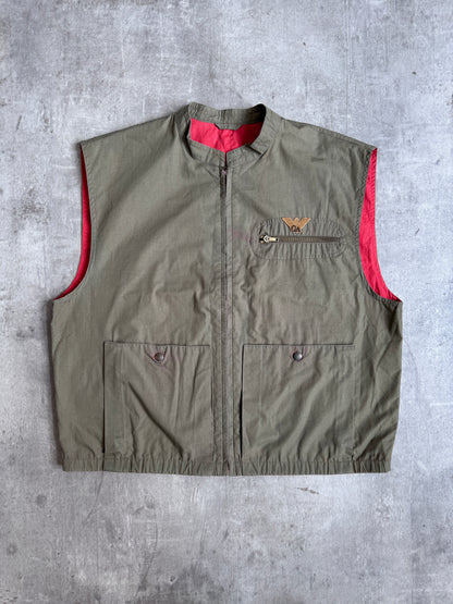 1980s Giorgio Armani Olive Tactical Vest