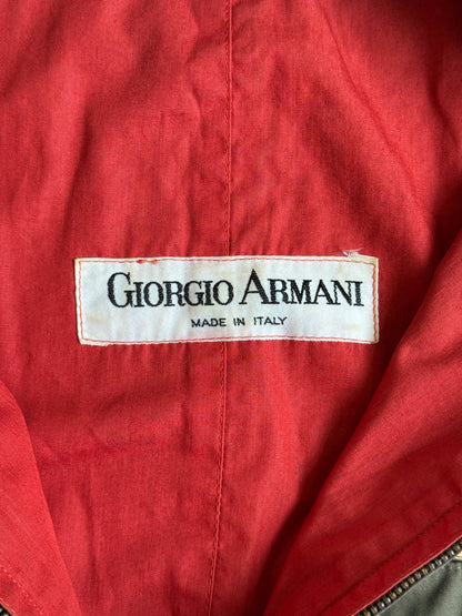 1980s Giorgio Armani Olive Tactical Vest