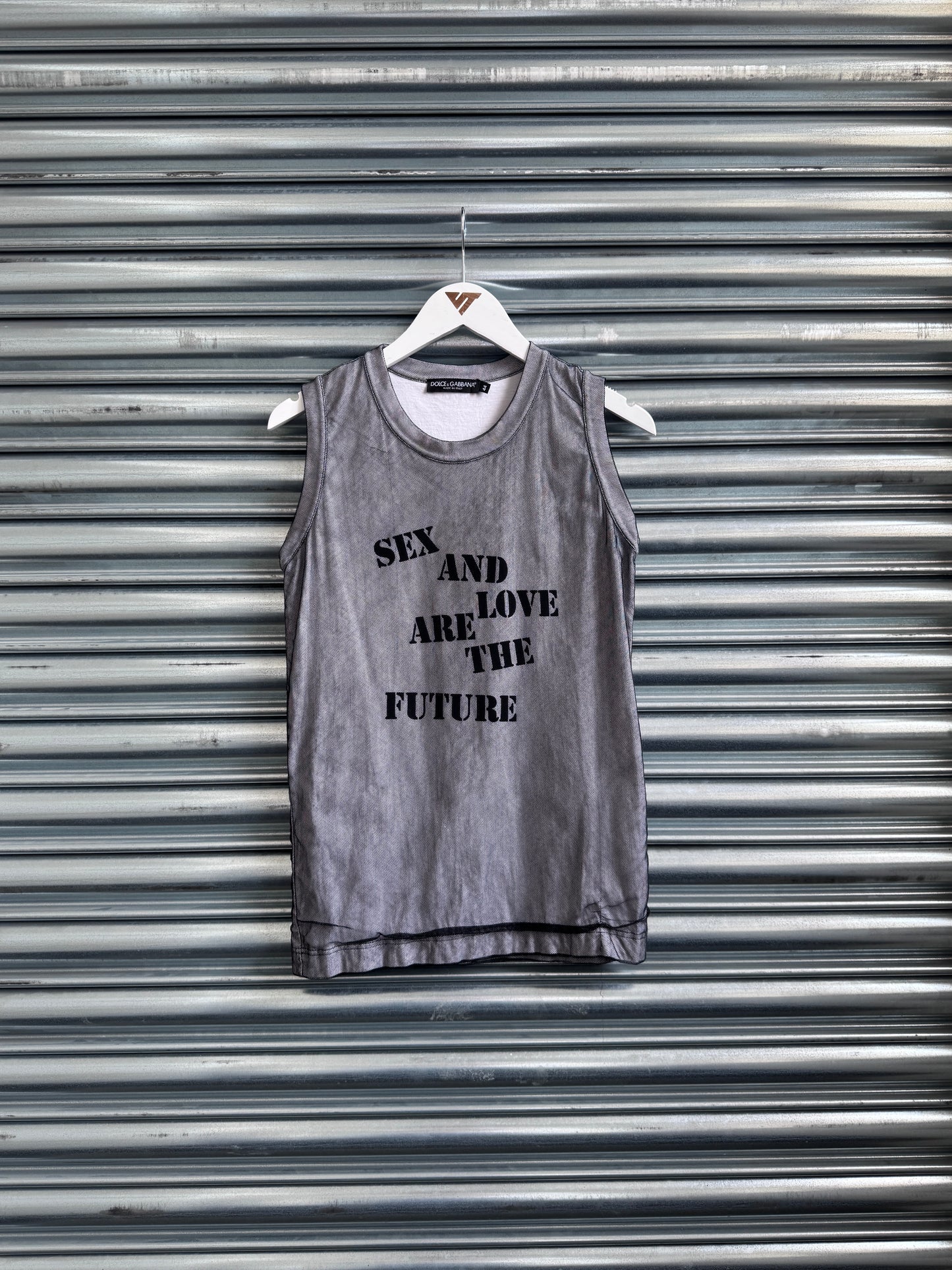 S/S 2003 Dolce and Gabbana SALATF Layered Tank Top